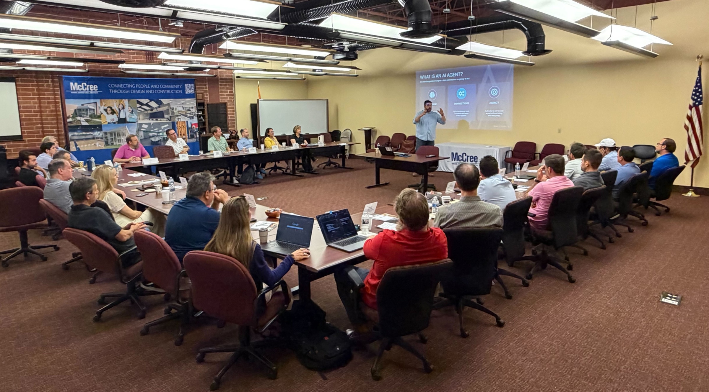Rob Petrosino leading an executive workshop