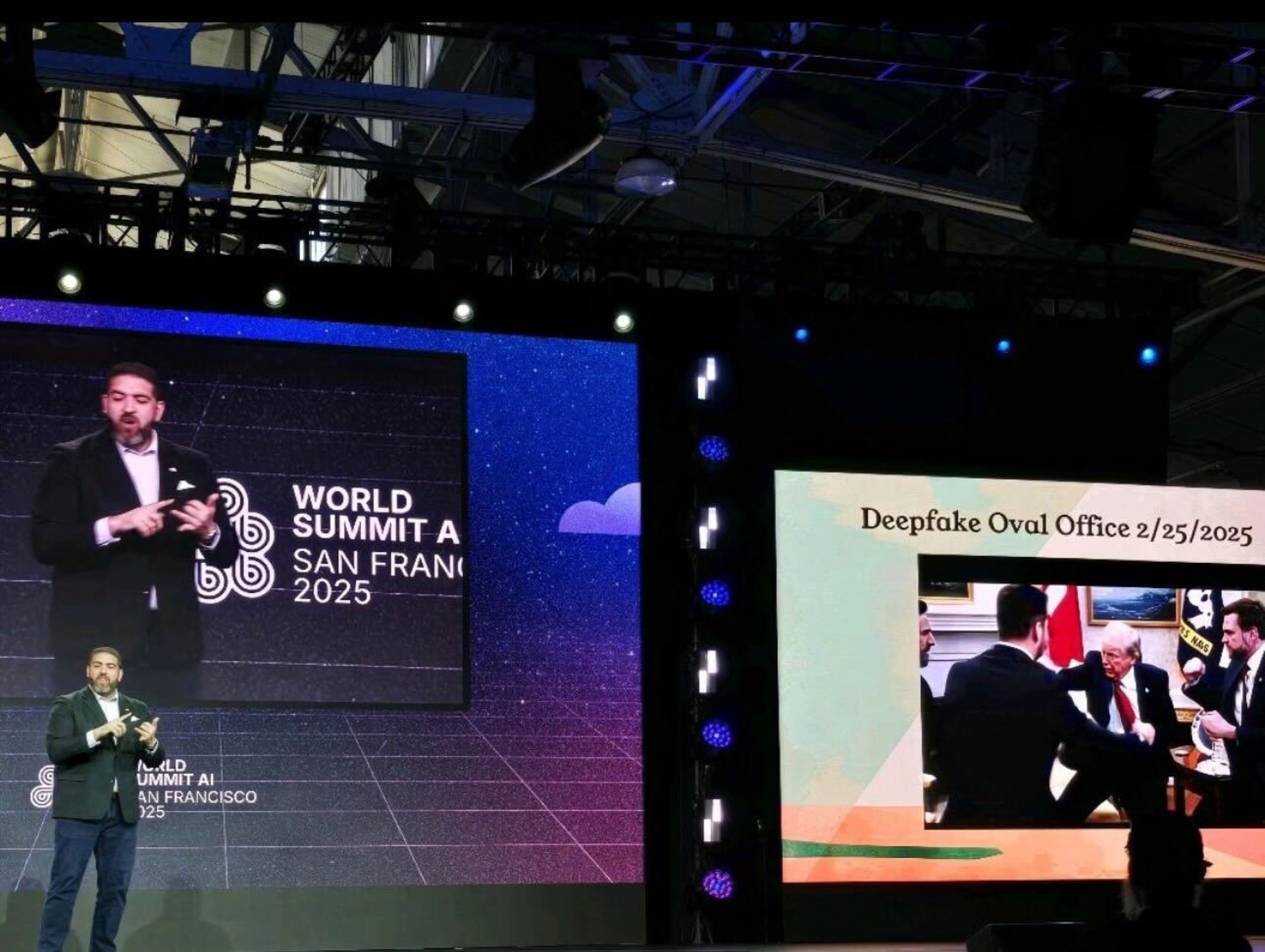 Rob Petrosino speaking at World Summit AI San Francisco